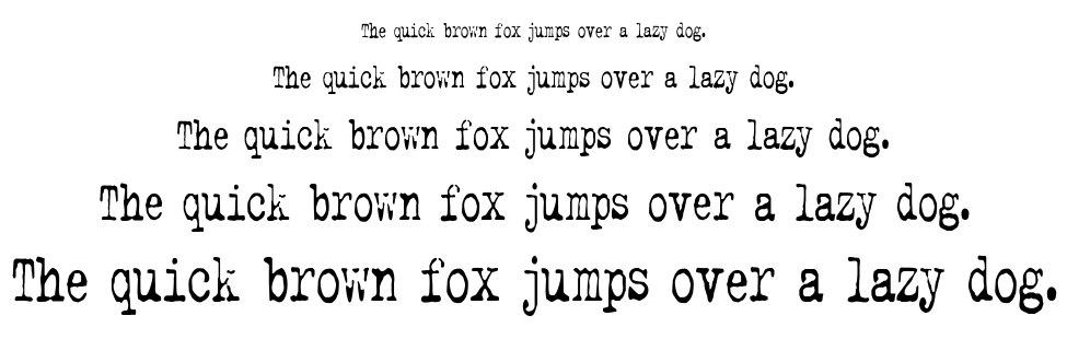 The X-Files font
