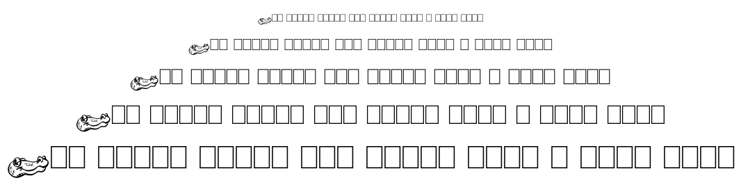 TOONIMALS font