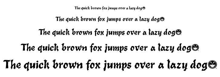 Toxia font