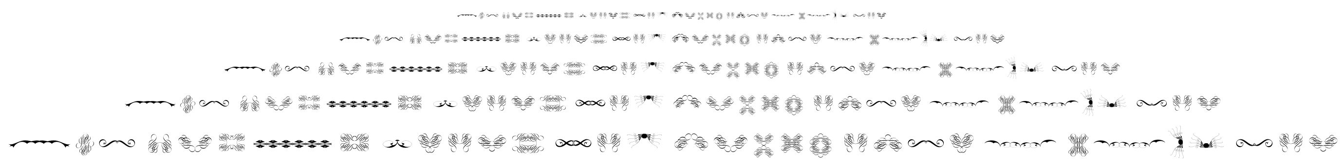 Tribalism font