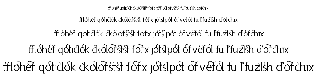 Usenet font