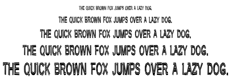 Very Bad Posture font