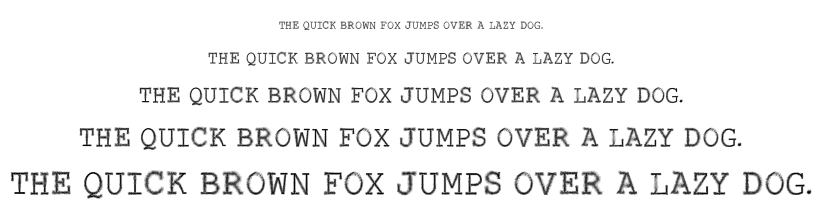 VTKS Contact font