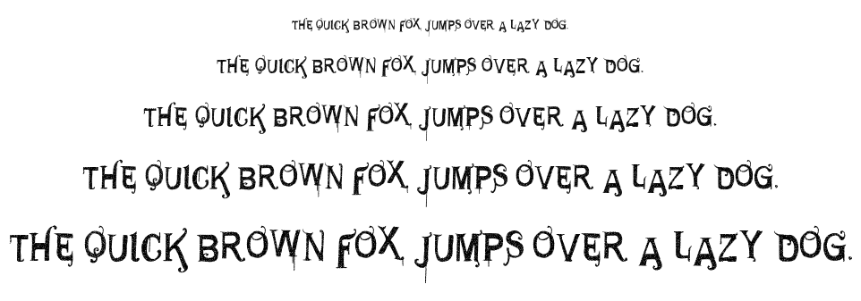 VTKS General Use font