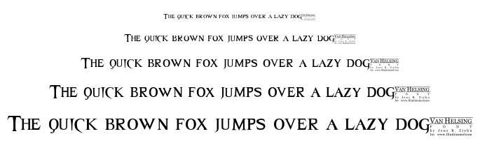 Van Helsing font
