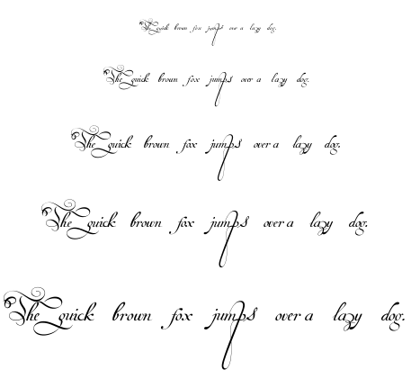 Van den Velde Script font