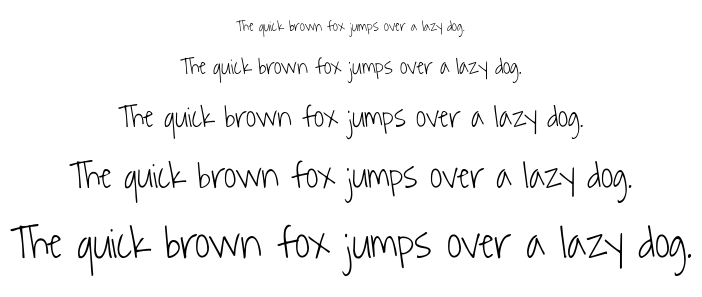 Waiting for the Sunrise font