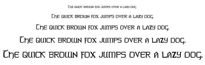 Warlords font