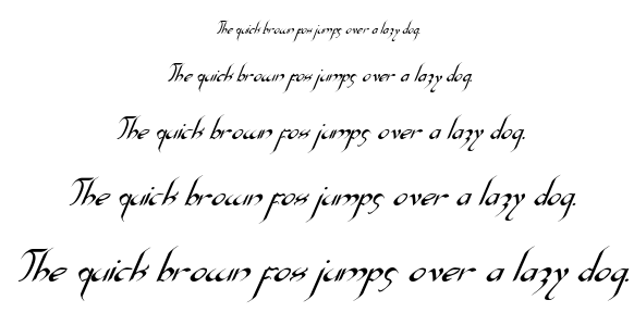 Xaphan font