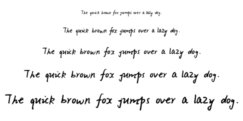 Xiao Gao font