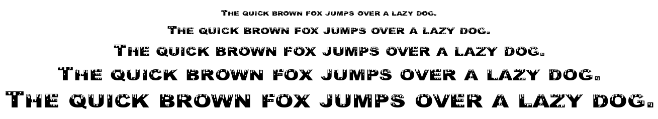 Yurine Overflow font