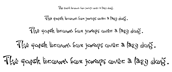 Zitcream font