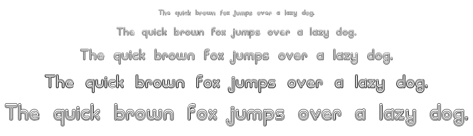 Zapped Sticks font