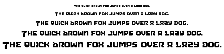 Airacobra font