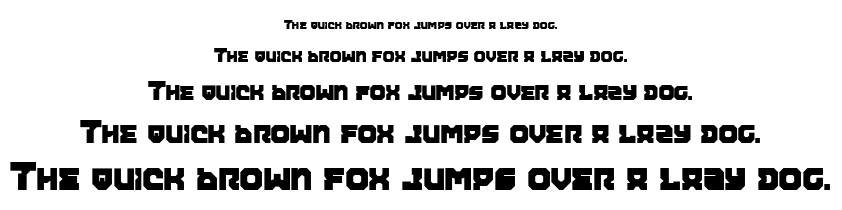 Airacobra font