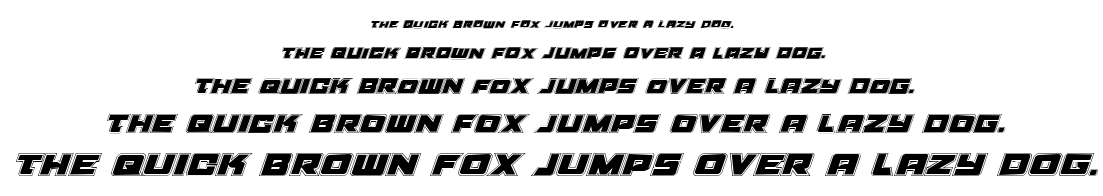 Aircruiser font