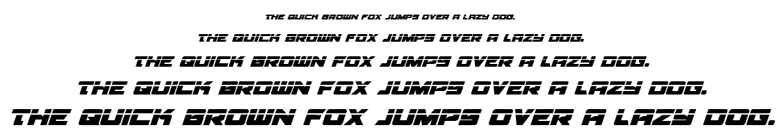 Aircruiser font