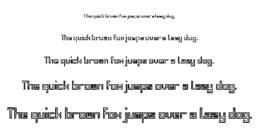 Bevel Fifteen font