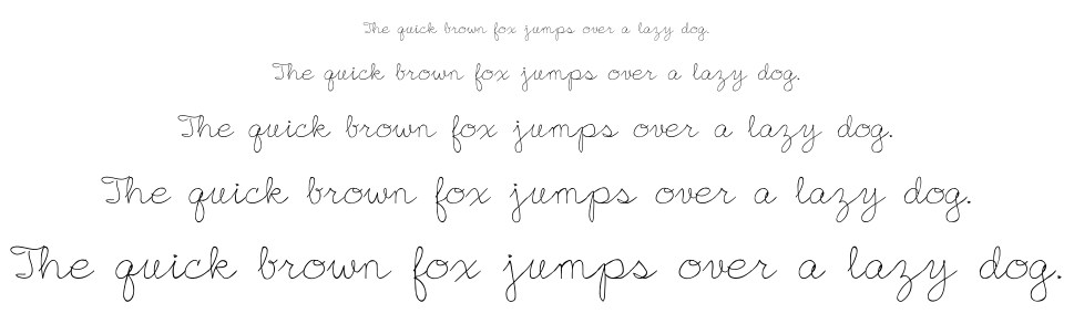 English Essay font