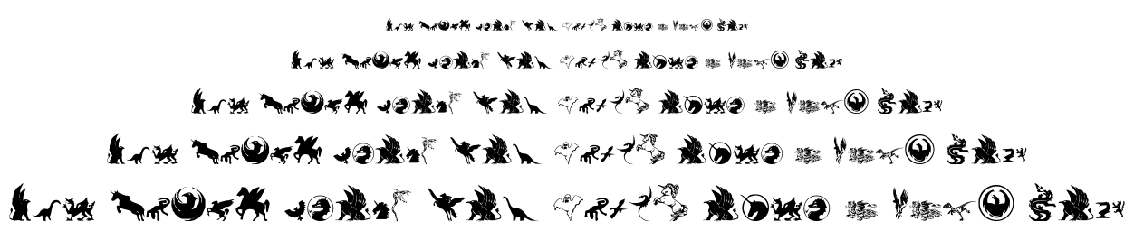 Fantastic Creatures font