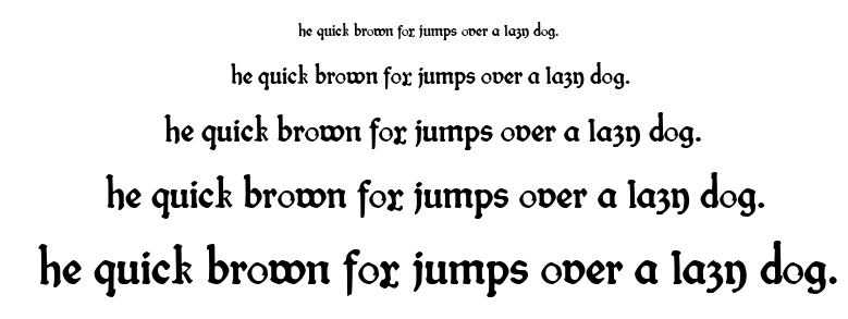 fin fraktur font