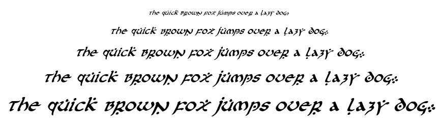 First Order font