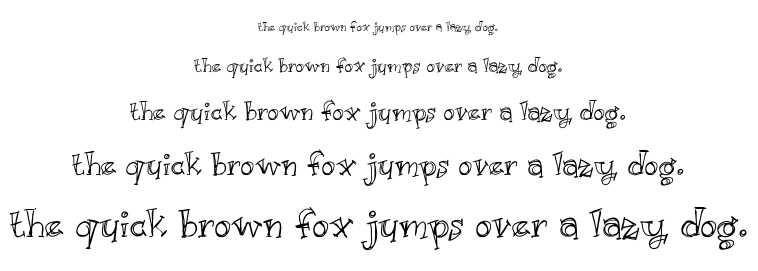 Just kidding font