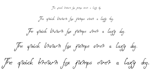 Sweet Lady font