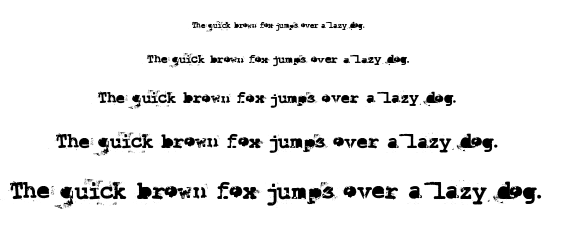 Last Draft font