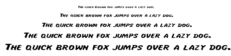 Miss Amanda Jones font
