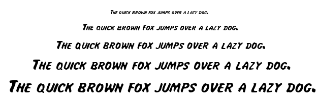 Miss Amanda Jones font