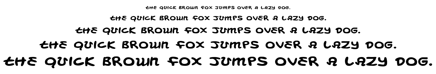 Magic Beans font