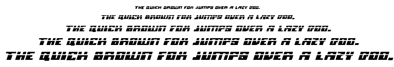 Micronian font