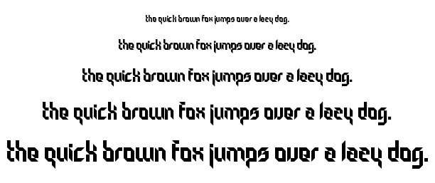 Particulator font
