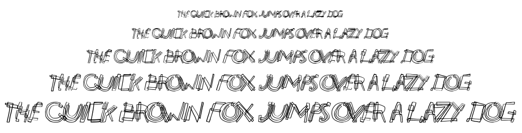 Partyline font