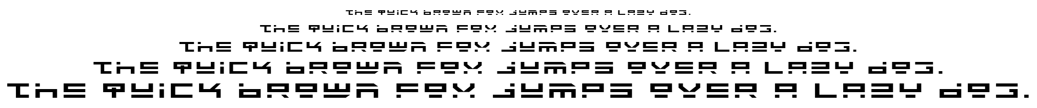 Rocket Type font