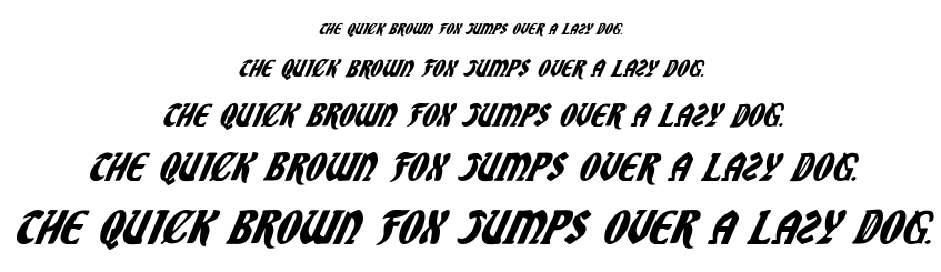 Sable Lion font