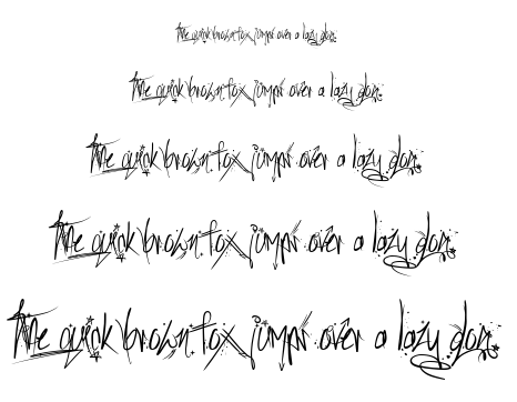 Sick Capital Vice font