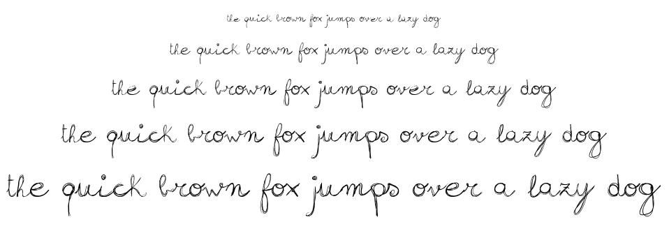 Sign Handwriting font