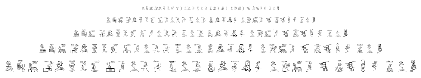 Skatelove font