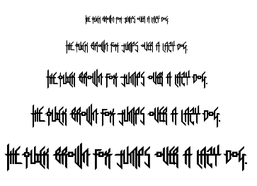 Sorrier Statements font