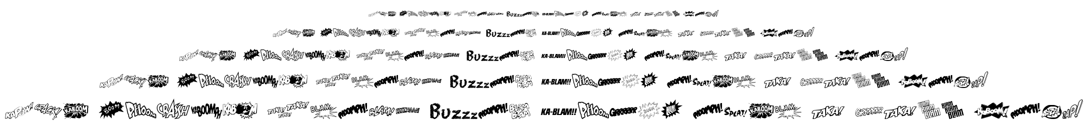 Sound FX font