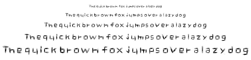 Spacetime font