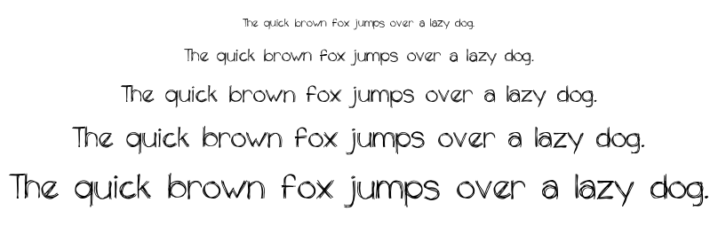 The Unseen font