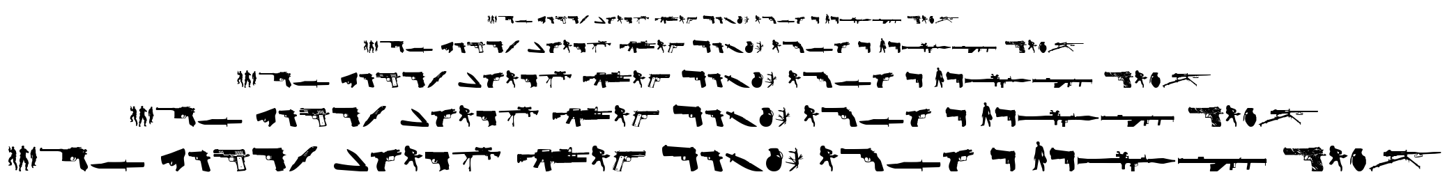 The Shooter font