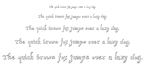Valley Forge font