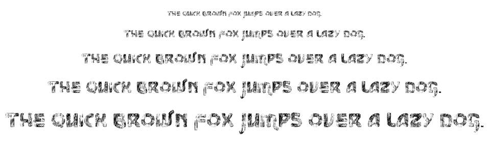 Vtks Message font