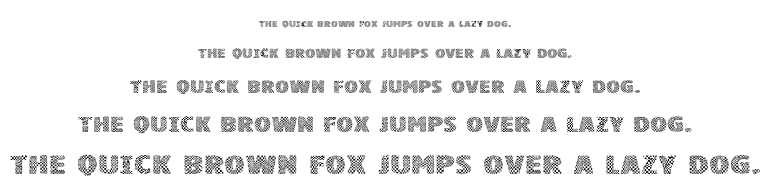 VTKS Squares font