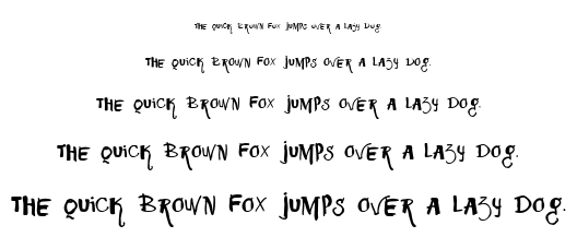Vtks Squizita font