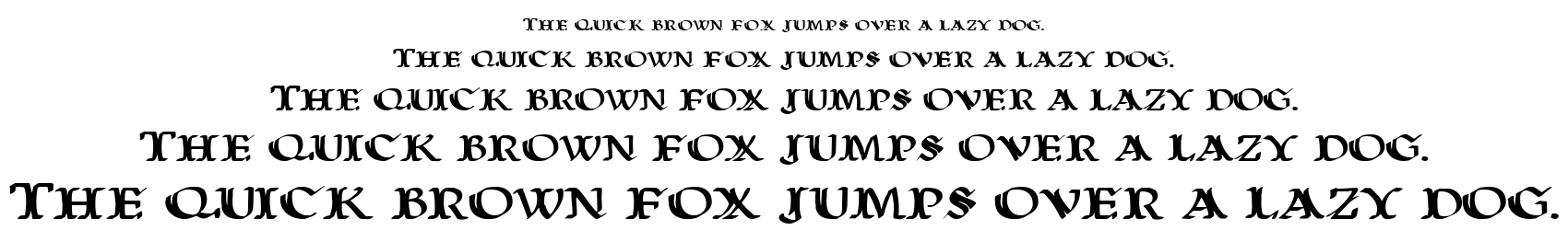 Wars of Asgard font